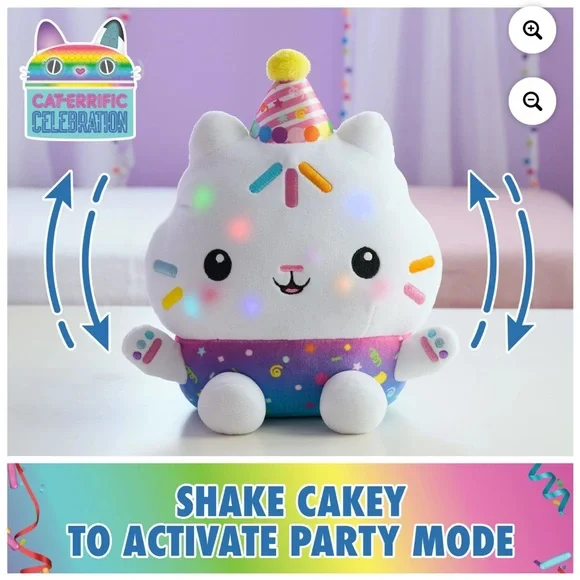 Gabby's Dollhouse Sprinkle Party Cakey Cat - Picture 5 of 6